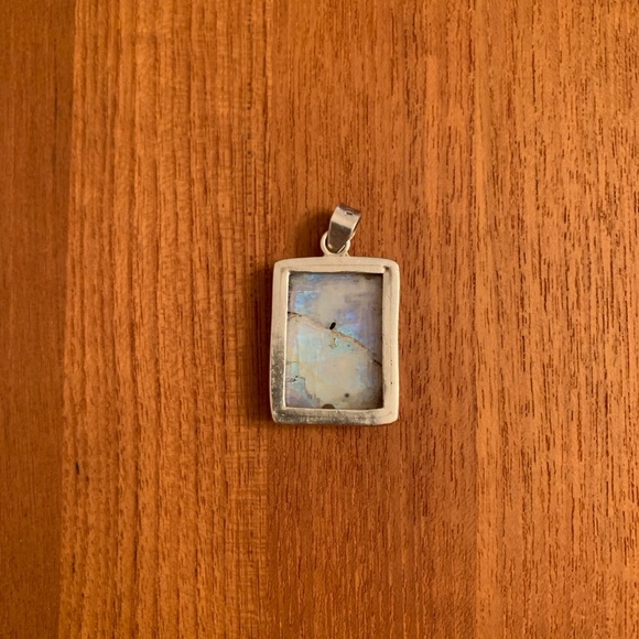 Handmade Sterling Silver Moonstone Pendant - NEW - Picture 2 of 4
